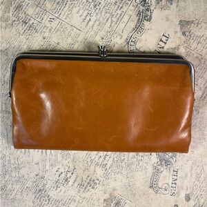 HOBO Brown Leather Wallet